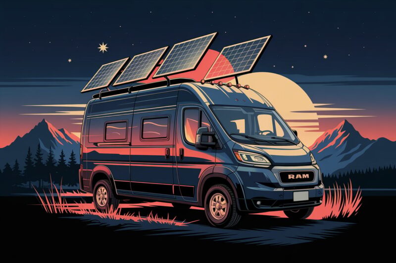 My Vanlife Solar Setup for Gaming on the Road